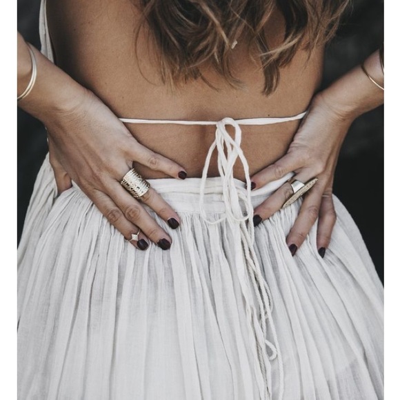 Tiered Mini Halter Dress - Picture 9 of 10